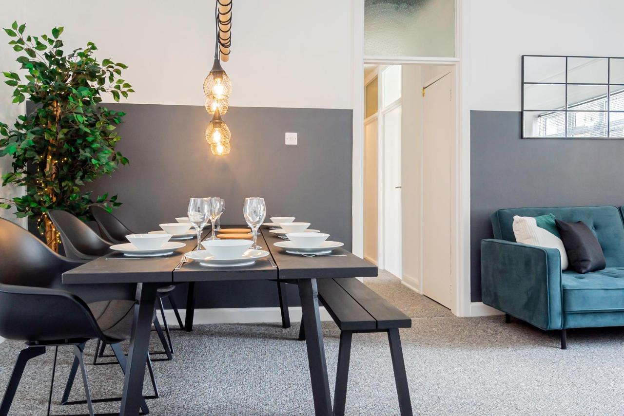 City Centre 3 Bed 8 Guest Parking Near Mayflower! Southampton Bagian luar foto