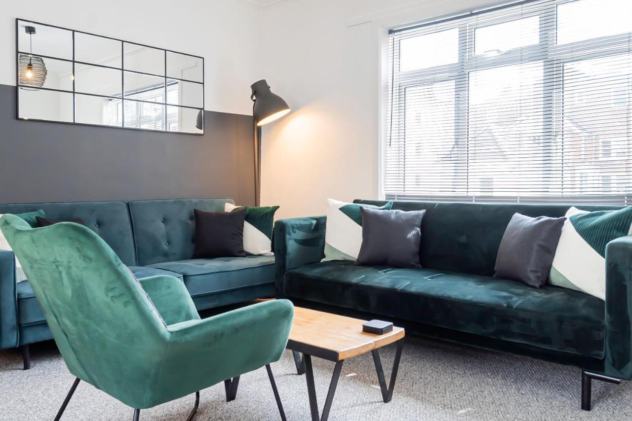 City Centre 3 Bed 8 Guest Parking Near Mayflower! Southampton Bagian luar foto